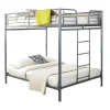 Stapelbed Gemini Ii - 2X140X190Cm - Zilver