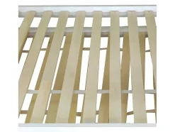 Stapelbed Met Onderschuifbed - Massief Grenenhout - 3X90X200 Cm - Opbergtrap Met 4 Lades - Veiligheidsbarrieres - Wit