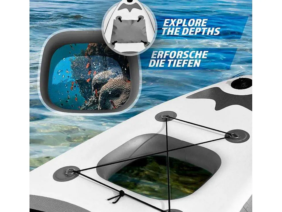 Sup Board Anubis 320 Cm - Zilver - Incl. Accessoires
