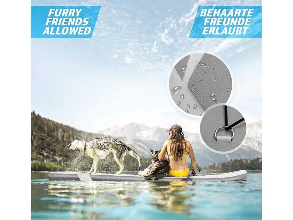 Sup Board Anubis 320 Cm - Zilver - Incl. Accessoires