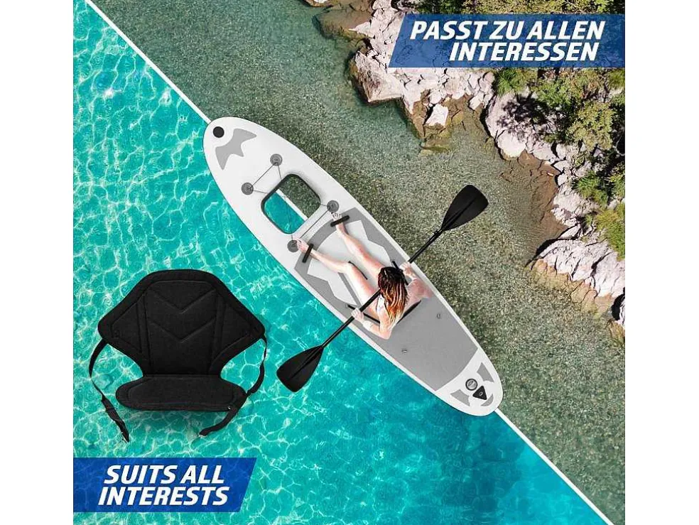 Sup Board Anubis 320 Cm - Zilver - Incl. Accessoires