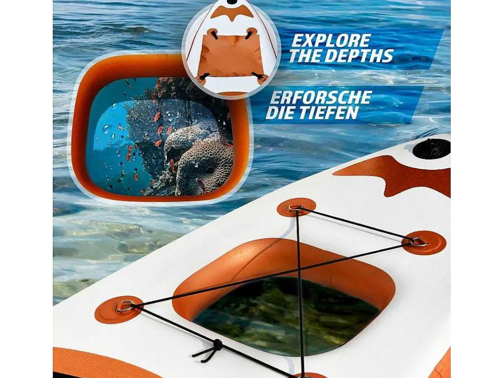 Sup Board Bastet 366 Cm - Rose Goud - Incl. Accessoires