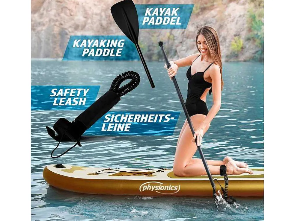 Sup Board Gold Ra 320 Cm - Goud - Incl. Accessoires
