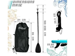 Sup Board Nymphe 305 Cm - Mintgroen - Incl. Accessoires