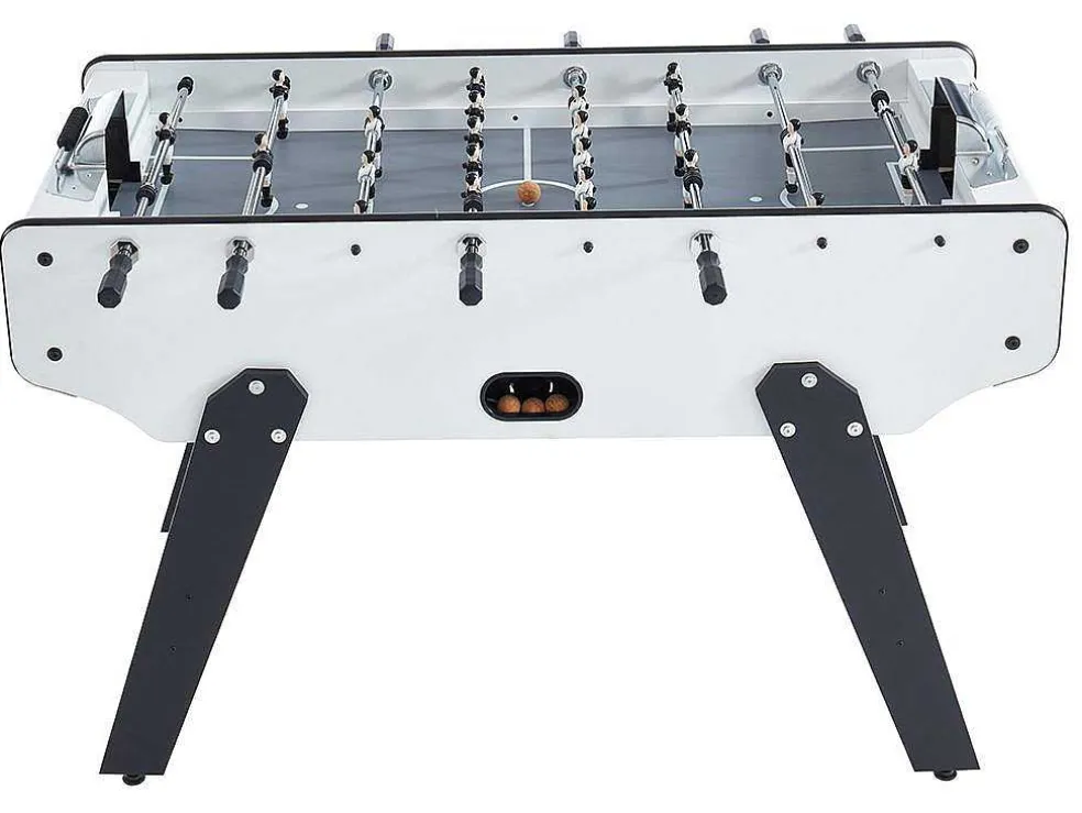 Tafelvoetbal Suarez Van Mdf - L153 X B77,6 X H96 Cm - Wit