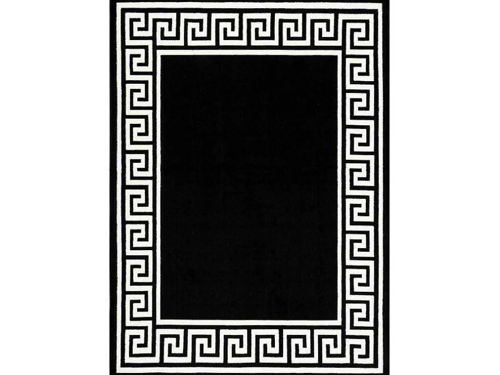 Tapijt Bcf Morad Grek Grieks - Zwart 140X200 Cm