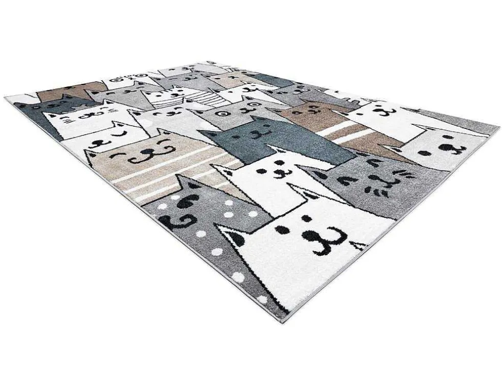 Tapijt Fun Pets Voor Kinderen, Dieren Multi 280X370 Cm