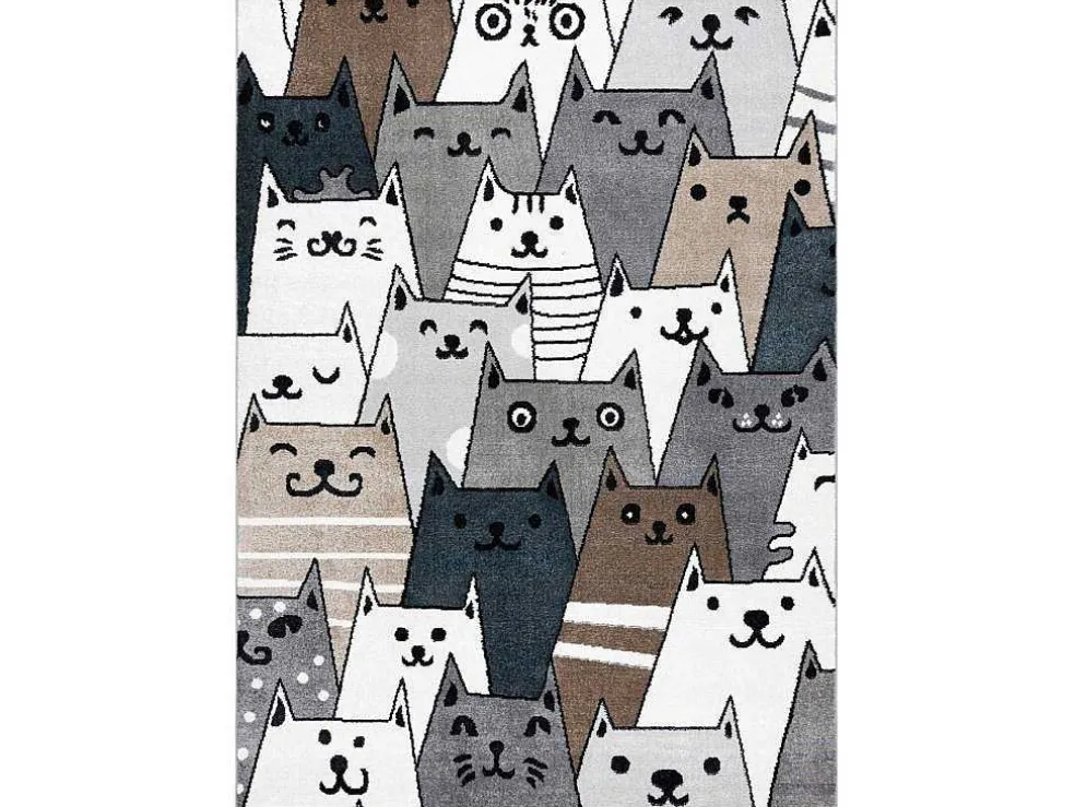 Tapijt Fun Pets Voor Kinderen, Dieren Multi 280X370 Cm