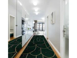 Tapijtloper Emerald Exclusief 1016 Glamour, Stijlvol Art Deco, Marmer 80X110 Cm
