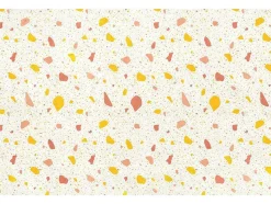 Tapijt Van Vinyl Met Terrazzo-Effect - 120 X 180 Cm - Meerdere Kleuren - Stonya