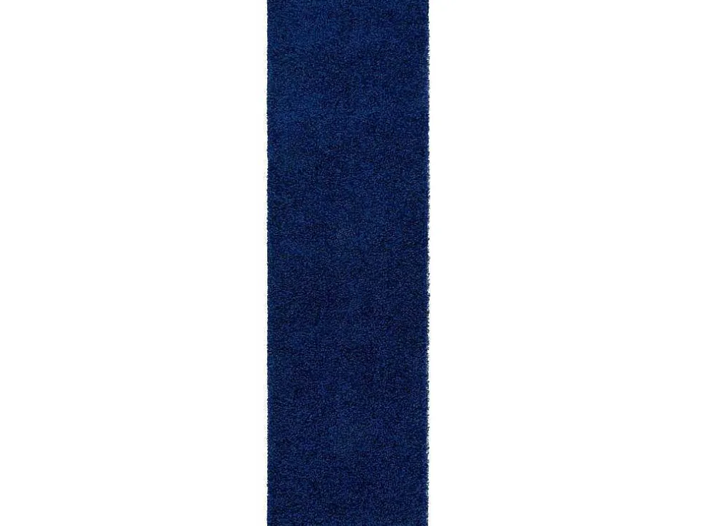 Tapijt, Vloerbekleding Soffi Shaggy 5Cm Blauw - Voor Keuken, Naar De G 60X300 Cm