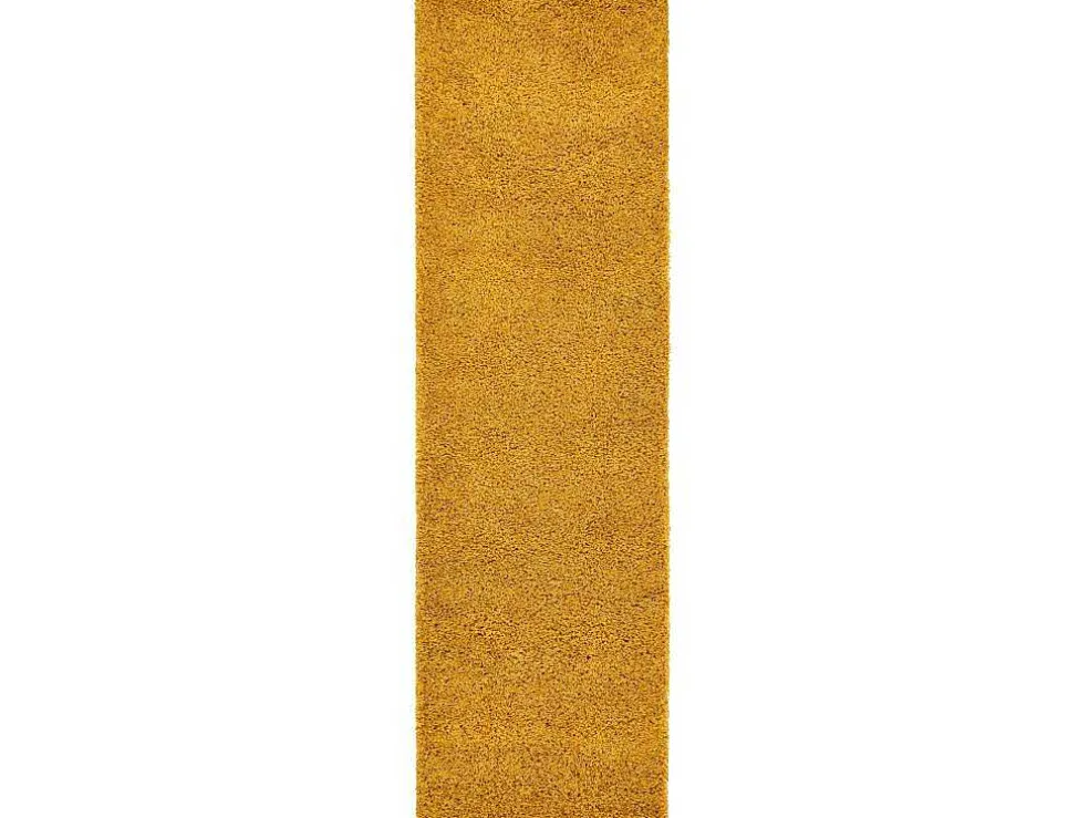 Tapijt, Vloerbekleding Soffi Shaggy 5Cm Goud - Voor Keuken, Naar De Ga 60X300 Cm