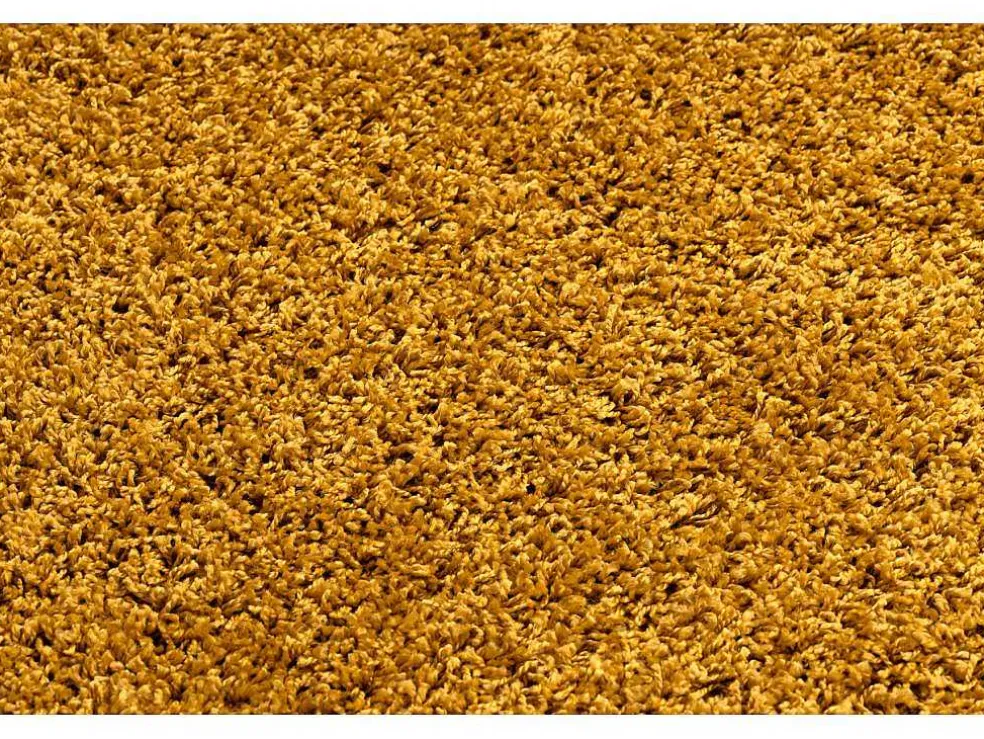 Tapijt, Vloerbekleding Soffi Shaggy 5Cm Goud - Voor Keuken, Naar De Ga 60X300 Cm