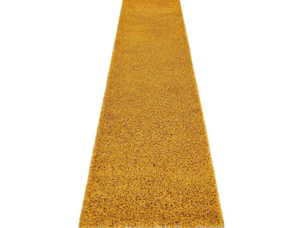 Tapijt, Vloerbekleding Soffi Shaggy 5Cm Goud - Voor Keuken, Naar De Ga 60X300 Cm