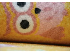 Tapijt Voor Kinderen Owls Geel Uilen 200X400 Cm
