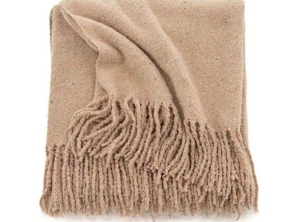 Tilly Plaid 170X130Cm Beige.