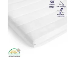 Topmatras 180X200 Cm Met Stevige Ondersteuning - Afneembare En Wasbare Hoes Voor Optimale Hygiene