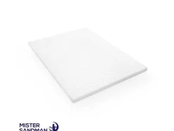 Topmatras 90X200 Cm Met Stevige Ondersteuning - Afneembare En Wasbare Hoes Voor Optimale Hygiene