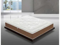 Traagschuimmatras Met 5 Cm Geheugen - Hoogte 25 Cm - Orthopedisch - Verwijderbaar 160X200 Cm