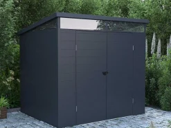 Tuinhuisje Van Antracietgrijs Hars Van 4 M Met Vloer - Minaro
