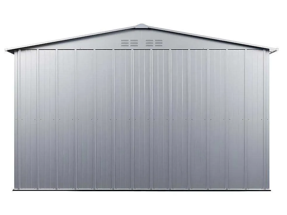 Tuinhuisje Van Gegalvaniseerd Staal - Grijs - Linus - 9,92 M