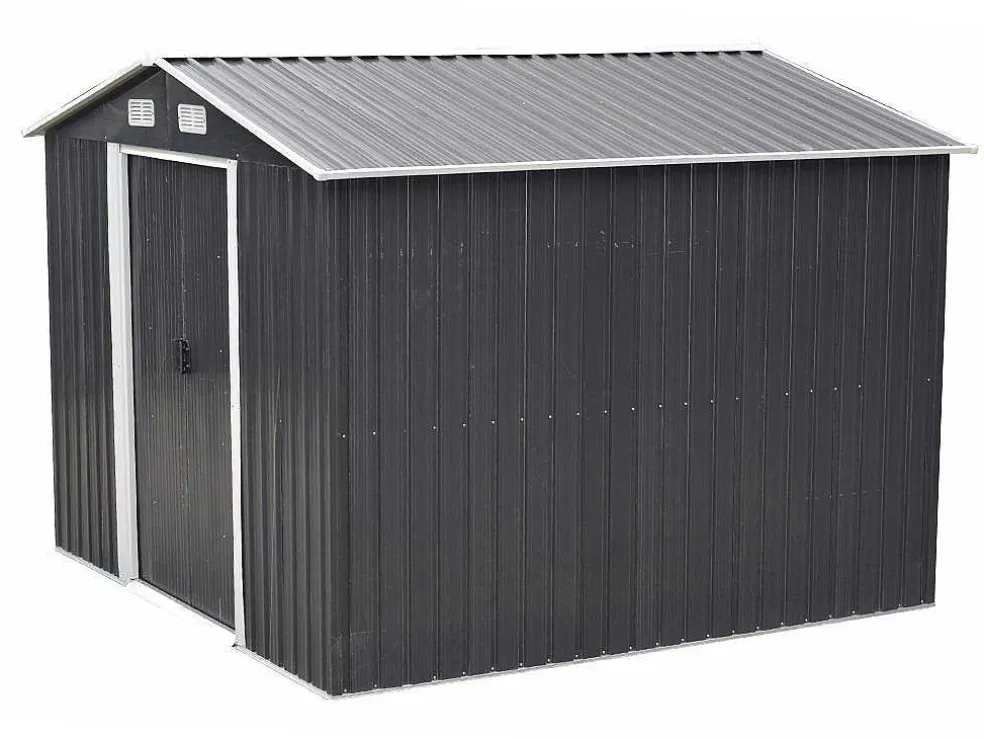 Tuinhuis Van Grijs Gegalvaniseerd Staal Manso - 6,6M