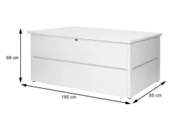 Tuinkist Mcw-J56 Afsluitbaar, Antraciet