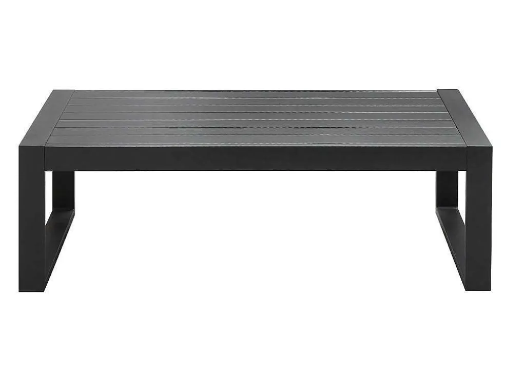 Tuin Salontafel Molokai Van Aluminium - Antraciet