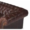 Tweezitsbank Chesterfield Clotaire Van 100% Leer Met Lived-In Aspect