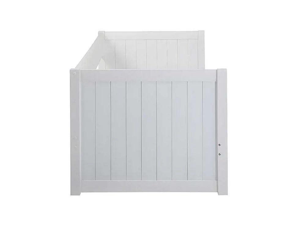 Uitschuifbed Met Opbergruimte - 90 X 190 Of 174 X 190 Cm - Wit - Alfiero