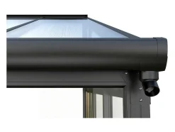 Veranda Van Aluminium En Polycarbonaat Met Uv-Bescherming - 15,8 M - Antraciet - Mathilda
