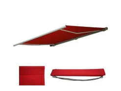 Vervangingshoes Voor Luifel H123, Polyester Bordeaux-Rood