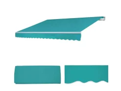 Vervangingshoes Voor Luifel Mcw-E49, Polyester Turquoise