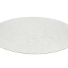 Vloerkleed Casablanca Plus Rond Creme Eenkleurig, Lus Cercle 150 Cm