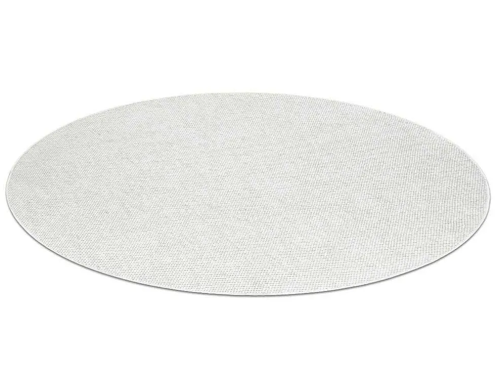 Vloerkleed Casablanca Plus Rond Creme Eenkleurig, Lus Cercle 150 Cm