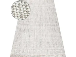 Vloerkleed Nano Eo78C Melange, Lus, Platgeweven Grijs / Wit 140X190 Cm