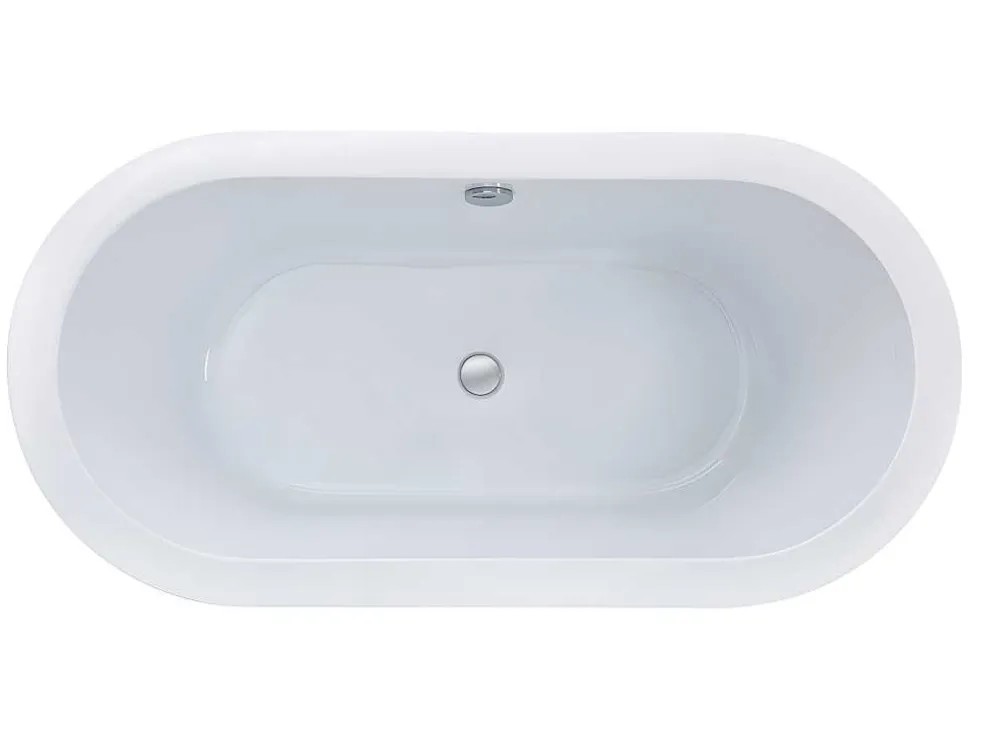 Vrijstaande Badkuip - 178 L - 150 X 75 X 58 Cm - Wit - Adrina