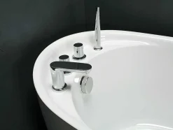 Vrijstaande Badkuip Natalia - Eenpersoons - 170X75X73Cm - 282L - Wit