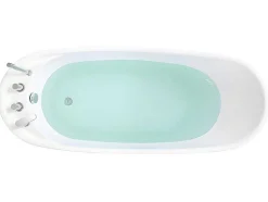 Vrijstaande Badkuip Natalia - Eenpersoons - 282L - 170X75X73Cm - Zwart