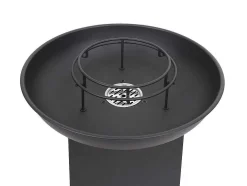 Vuurschaal Met Grillplaat Mcw-K97, O66Cm Zwart