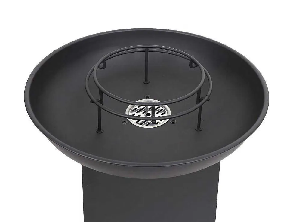 Vuurschaal Met Grillplaat Mcw-K97, O66Cm Zwart