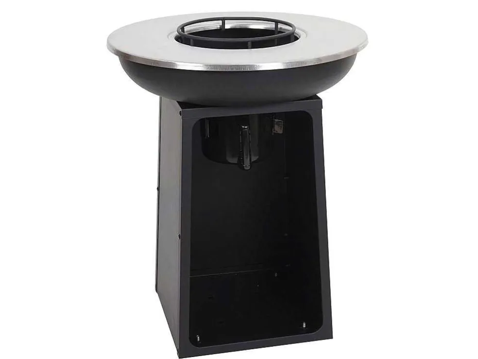 Vuurschaal Met Grillplaat Mcw-K97, O59Cm Zwart
