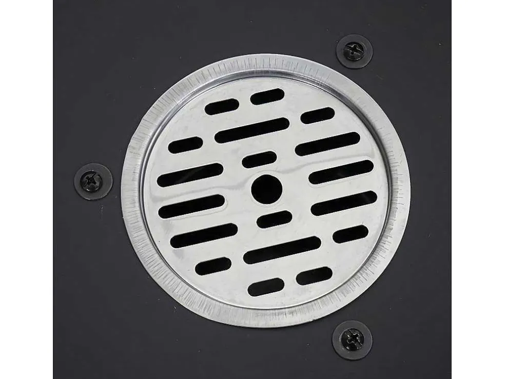 Vuurschaal Met Grillplaat Mcw-K97, O59Cm Zwart
