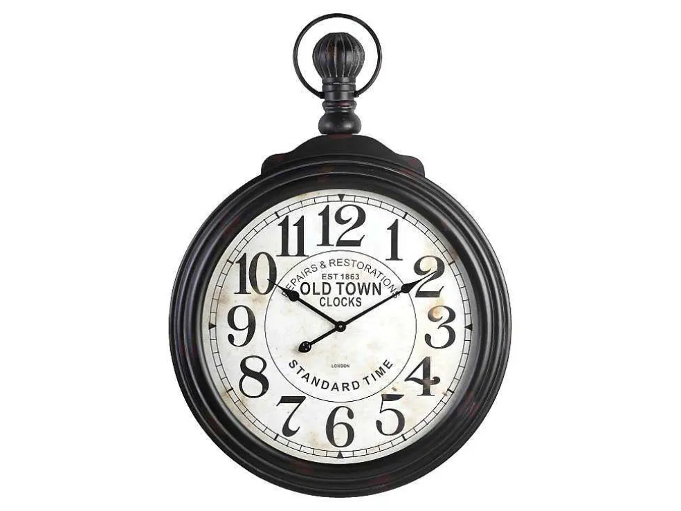 Wandklok Gousset Van Ijzer - L71 X H99 Cm