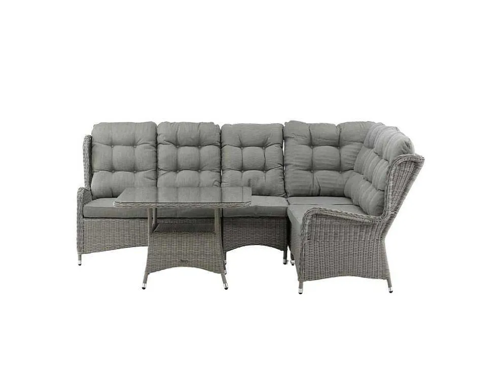 Washington Loungeset 2 Delen Grijs,Grijs.