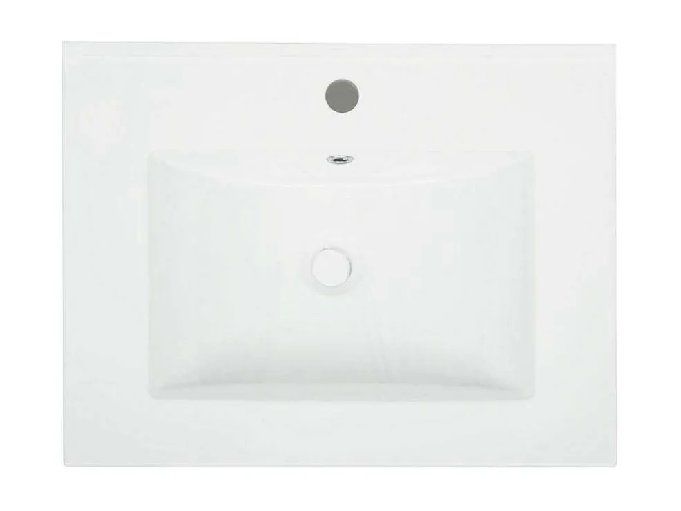 Wastafel Mcw-D16, 61Cm 30Mm Rand