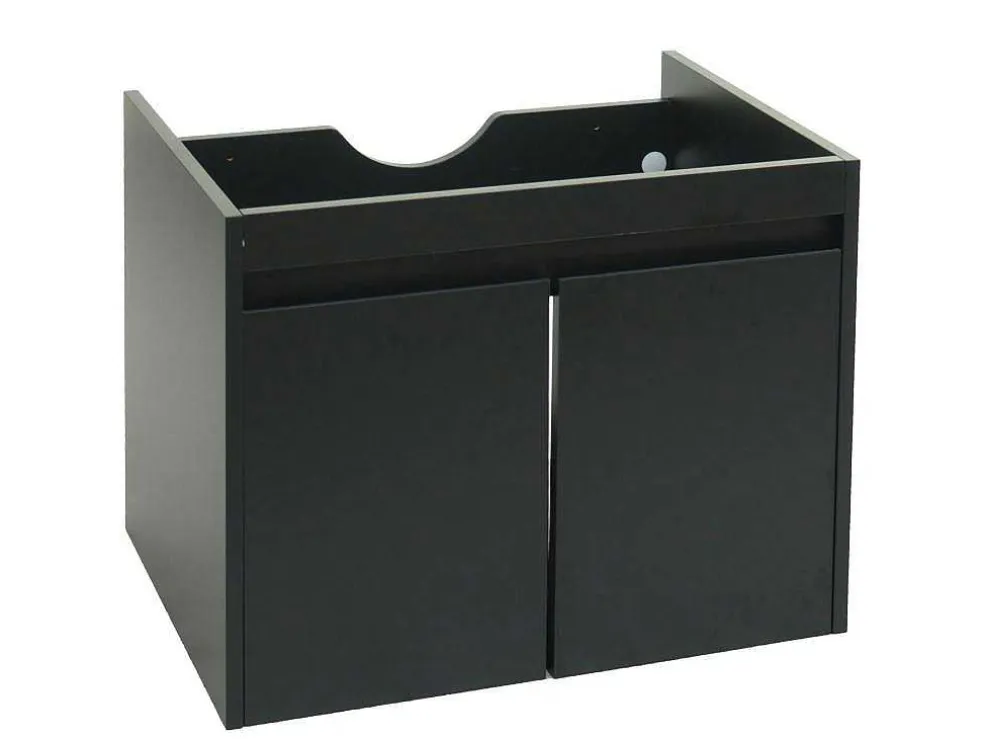 Wastafelonderbouw Mcw-L86, Zwart