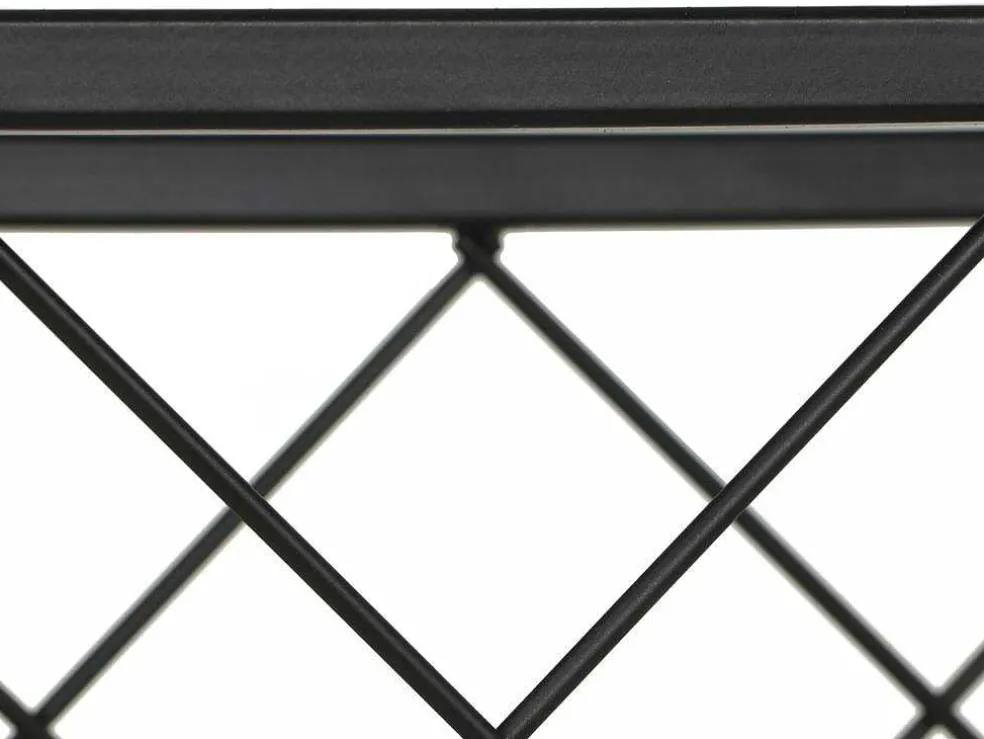 Wijnfleshouder Voor 32 Flessen - L55 X H71 Cm - Metaal - Zwart - Bolinar