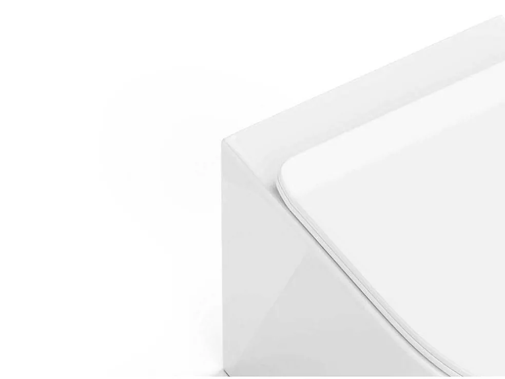 Witte Hang-Wc Van Keramiek Zonder Rand - Javoine