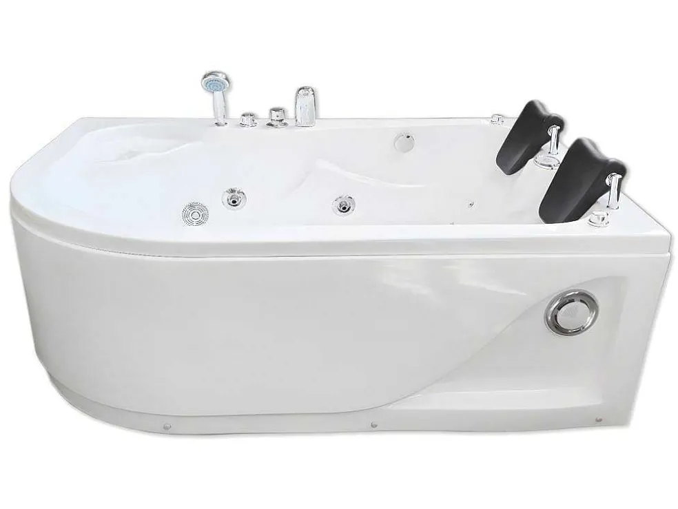 Witte Hottub 170 X 115 Cm Voor 2 Personen 15 Jets Dahlia